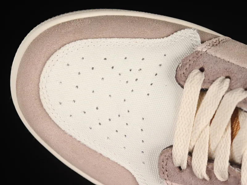 All categories Air Jordan Jordan series basketball shoes Air Jordan 1 Low Z version Air Jordan 1 Low "Taupe Hazet" AJ1 Joe 1 meter purple orange retro culture and leisure sports sneakers DN1635-200